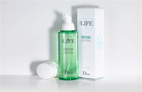 dior life lotion to foam